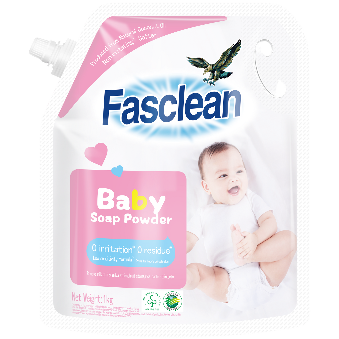 Fasclean Natural Soap Powder for Infants