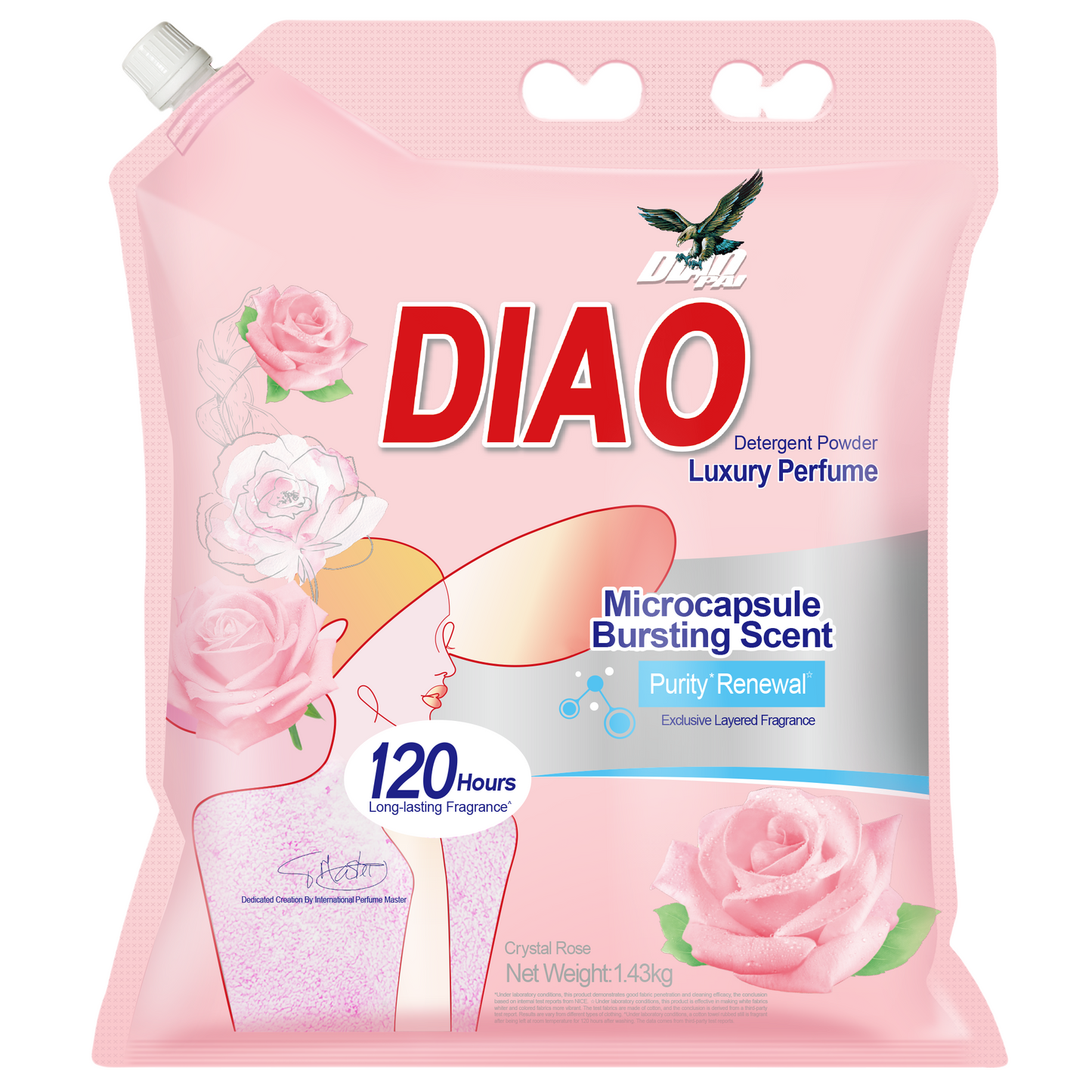 DIAO Luxury Perfume Detergent Powder