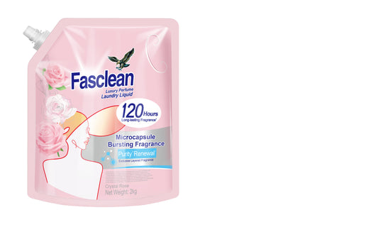 2kgFasclean高奢香水香氛洗衣液（晶钻玫瑰D)（DS）