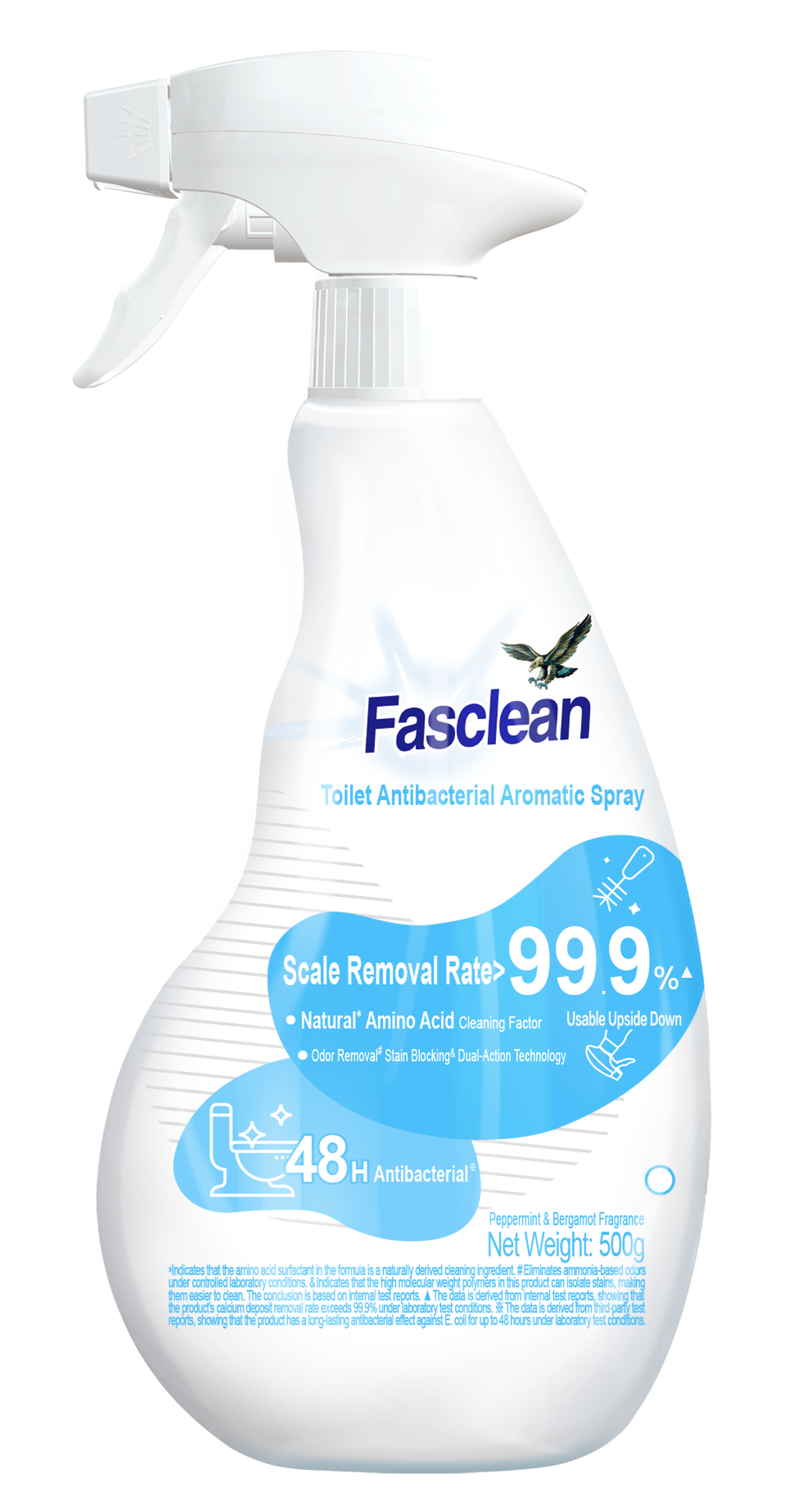 500g Fasclean Toilet Antibacterial Aromatic Spray – NICE Group