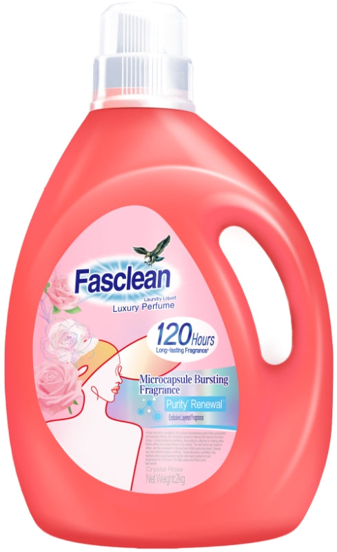 2kgFasclean高奢香水香氛洗衣液(晶钻玫瑰)