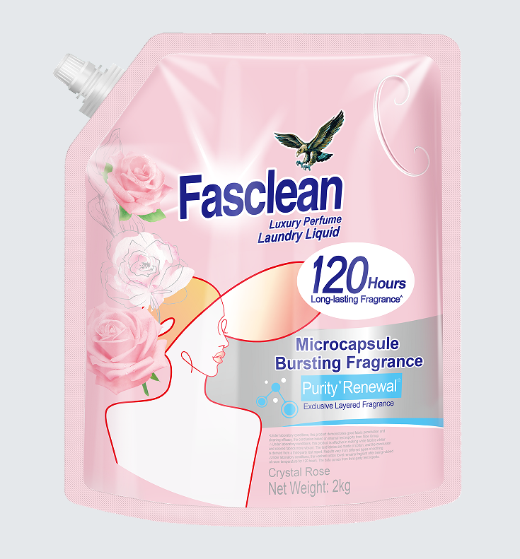 2kgFasclean高奢香水香氛洗衣液(晶钻玫瑰D)